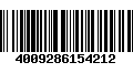 Código de Barras 4009286154212