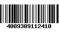 Código de Barras 4009309112410