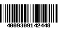 Código de Barras 4009309142448