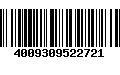 Código de Barras 4009309522721