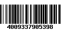 Código de Barras 4009337905398