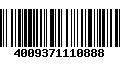 Código de Barras 4009371110888