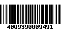 Código de Barras 4009390009491