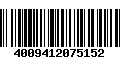 Código de Barras 4009412075152