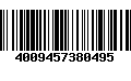 Código de Barras 4009457380495