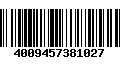 Código de Barras 4009457381027