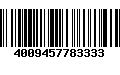 Código de Barras 4009457783333