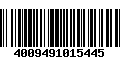 Código de Barras 4009491015445