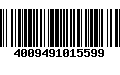 Código de Barras 4009491015599