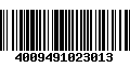 Código de Barras 4009491023013