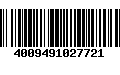 Código de Barras 4009491027721