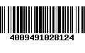 Código de Barras 4009491028124