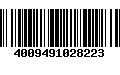 Código de Barras 4009491028223