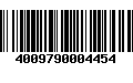 Código de Barras 4009790004454