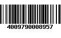 Código de Barras 4009790008957