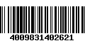 Código de Barras 4009831402621