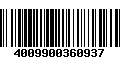 Código de Barras 4009900360937