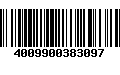 Código de Barras 4009900383097