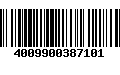 Código de Barras 4009900387101