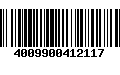 Código de Barras 4009900412117