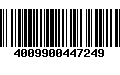 Código de Barras 4009900447249