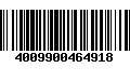 Código de Barras 4009900464918