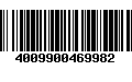 Código de Barras 4009900469982