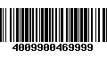 Código de Barras 4009900469999