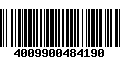 Código de Barras 4009900484190