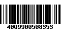 Código de Barras 4009900508353