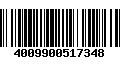 Código de Barras 4009900517348