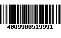 Código de Barras 4009900519991