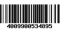 Código de Barras 4009900534895