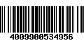 Código de Barras 4009900534956