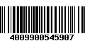 Código de Barras 4009900545907