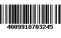 Código de Barras 4009918703245