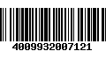 Código de Barras 4009932007121