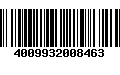 Código de Barras 4009932008463