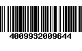 Código de Barras 4009932009644