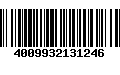 Código de Barras 4009932131246