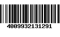 Código de Barras 4009932131291