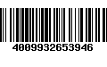 Código de Barras 4009932653946