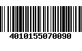 Código de Barras 4010155070090