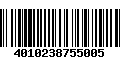 Código de Barras 4010238755005