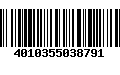 Código de Barras 4010355038791