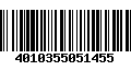 Código de Barras 4010355051455