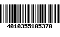 Código de Barras 4010355105370