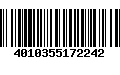 Código de Barras 4010355172242