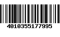 Código de Barras 4010355177995