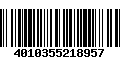 Código de Barras 4010355218957